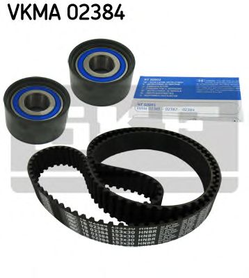 VKMA 02384 SKF Комплект (ремінь+ролики)0